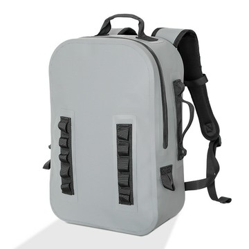 戶外騎行露營包登山外貿大容量幹濕分儲氣密拉鏈TPU垂釣防水背包鑫弘-戶外運動