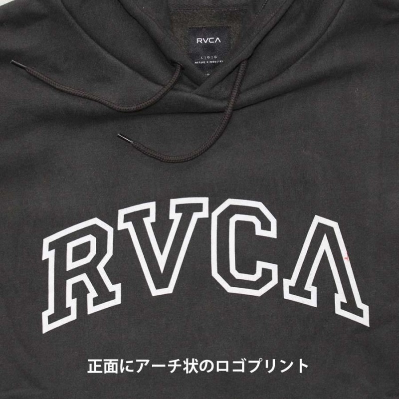 正規品 RVCA ルーカ パーカー BB042-024 ANNEX HD 大きめ ゆったり メンズ ロゴ フーディー BB042024 プルオーバー  カレッジ バックプリント USサイズ ルカ | LINEブランドカタログ