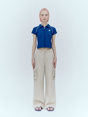 Cotton Cargo Pants_Beige