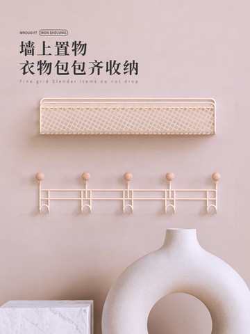 門后掛鉤免打孔包包掛架衣帽掛衣架壁掛式強力粘膠墻上墻壁置物架