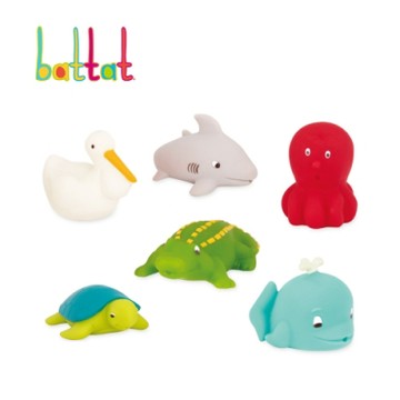 Battat 洗澡玩具-海洋(霓虹)