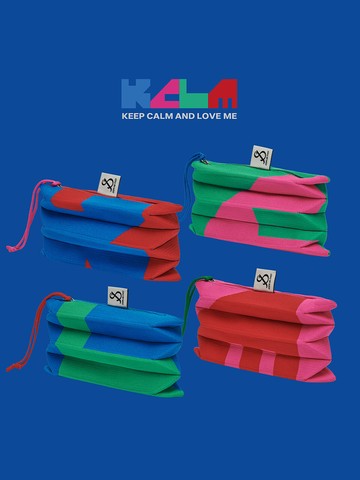 Lucky Pleats Knit Pouch S KCLM (All)