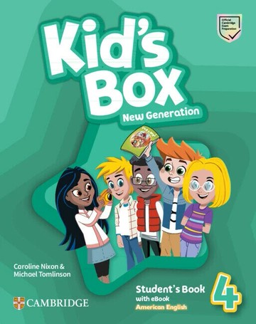Kid's Box New Generation 4 Student's Book with eBook American English (1版) Caroline Nixon  Cambridge