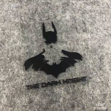 快速出貨 台灣現貨蝙蝠俠反光貼紙 機車機車電動車反光貼紙 黑暗騎士反光貼紙 油箱蓋反光防水貼紙 改裝配件車貼膜 裝飾貼紙