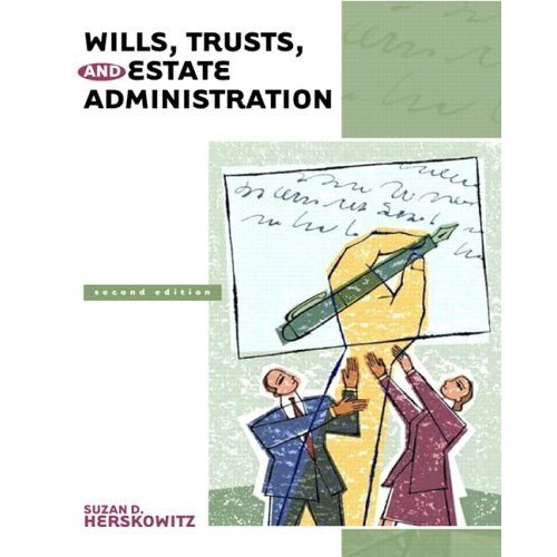 Wills  Trusts  and Estate Administration (2nd Edition) (Pearson Legal Series)