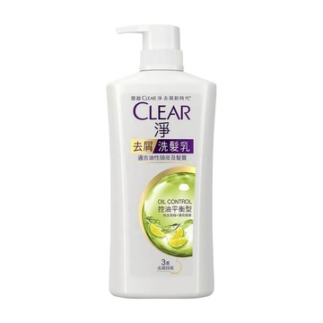 CLEAR 淨 控油平衡型 去屑洗髮乳  750g  1瓶