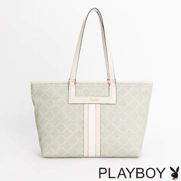 PLAYBOY - 托特包 Lucky Bunny系列 - 綠色