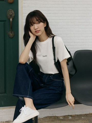 自訂 涼感棉經典款品牌Ｔ(女版)