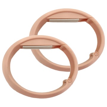 城市漫遊 桌邊掛勾 粉色 Set 2個 止滑墊片穩定不脫落 日常碰撞不滑脫 增加35%摩擦力  1組