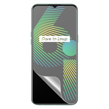 o-one realme 6i 抗藍光保護貼 採用特製TPU膜料,添入製程阻隔藍光,有效阻隔率達39.8% SGS 環保無毒材質