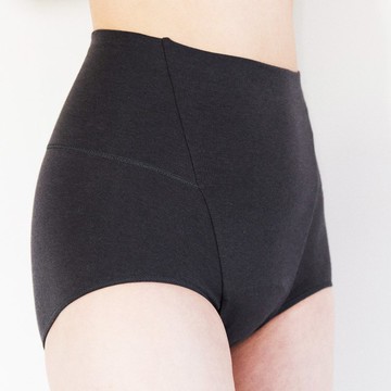 親膚有機棉生理褲 高腰 款式可加購內墊 導濕內褲 內著 生理褲
