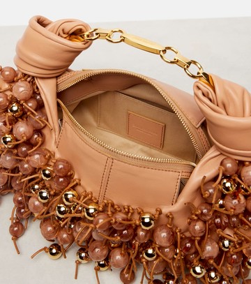 Zimmermann Foam beaded leather shoulder bag