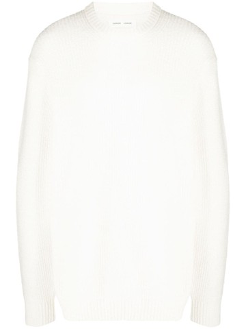 SAMSOE SAMSOE - Alts crew-neck jumper - men - Nylon/Merino/Elastane/Organic Cotton - XXL - White