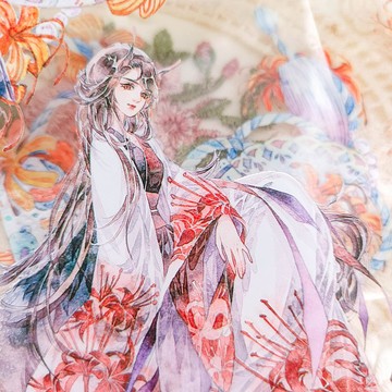 1205_彼岸紅狐 Shorttube Lycoris Fox Girl / 紙膠帶 Masking Ta