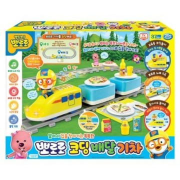 可超取🇰🇷韓國境內版 pororo 火車 點餐 送餐 迴轉火車 迴轉壽司