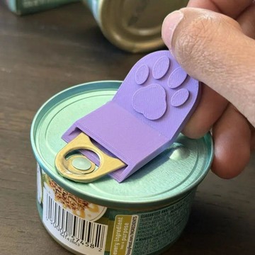 【48時熱賣】寵物貓罐頭3D打印貓爪開罐頭勺子家用狗狗貓咪便攜省力式工具神器