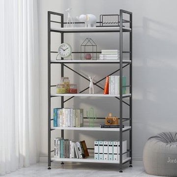 書架家用簡易落地臥室書房置物架物品收納架創意藝術書架展示貨架
