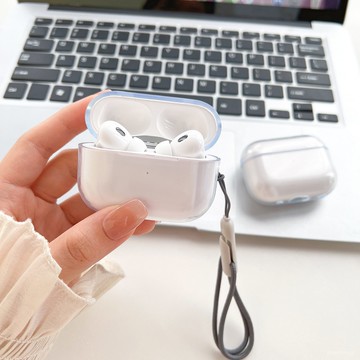 ins爆款🔥airpods pro2保護套耳機套適用於蘋果耳機五代 防水 矽膠 軟殻保護殼 防摔殼 耳機套 情侶 生日