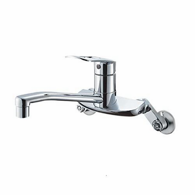SANEI キッチン用 シングル混合栓 上向きパイプ エコ 節約 K2710E-13