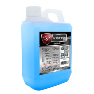 SZ 汽車玻璃清潔劑 快速清潔不留殘膠  2L  1瓶