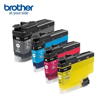 Brother LC456XL-BK/C/M/Y 原廠輕連供高容量墨水組(1黑3彩)