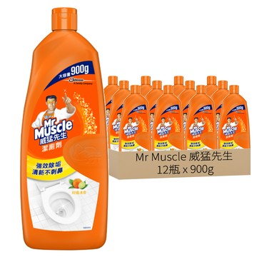 威猛先生潔廁劑 900g 柑橘清香  12瓶