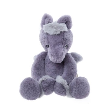 英國 Charlie Bears / Bear & Me - 微光柔紫飛天馬 33cm