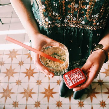 20cm吸管隨行口袋組【4款】-美國GoSili