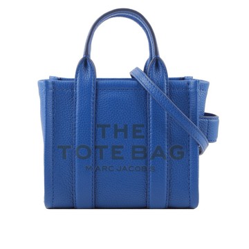 [平輸]MARC  JACOBS THE LEATHER TOTE 粒面皮革迷你托特包(鈷藍色)