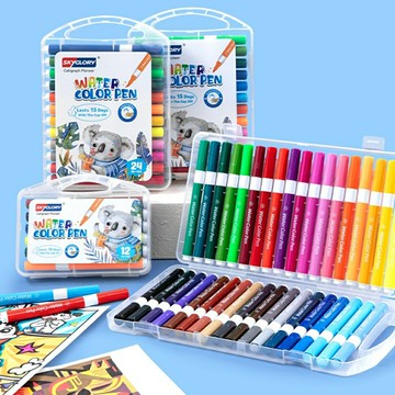 Baby童衣 兒童塗鴉筆 水性彩色筆 彩繪水性色筆 繪畫筆 畫圖筆 11806