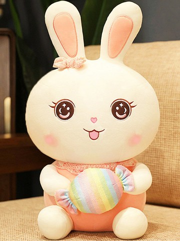 可愛兔子毛絨玩具超軟玩偶陪睡公仔布娃娃兒童禮物女生床上布偶萌