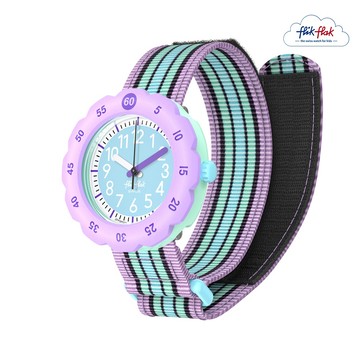 FlikFlak 兒童手錶 LOOP IN PASTEL 兒童禮物/安全防水/瑞士製造 FPSP071【官方旗艦店】