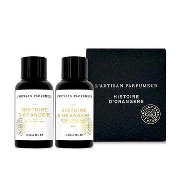 沐浴乳｜沐浴露｜香皂 L'Artisan Parfumeur 阿蒂仙之香 橙樹林故事沐浴組 (沐浴膠30ml+身體乳30ml)
