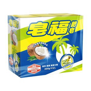皂福肥皂 200g 3入