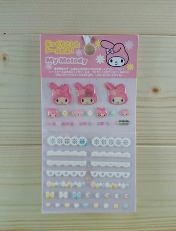 【震撼精品百貨】My Melody 美樂蒂 貼紙-蕾絲 震撼日式精品百貨