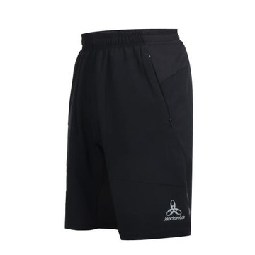 買1送1【HODARLA】男赤焰平織短褲2件組(台灣製 五分褲 慢跑 路跑 運動 抗UV)