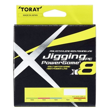 TORAY 日本製 JIGGING PE X8 PE線 5號 300m F72M 路亞 船釣 岸拋 鐵板釣線  透明色  1個