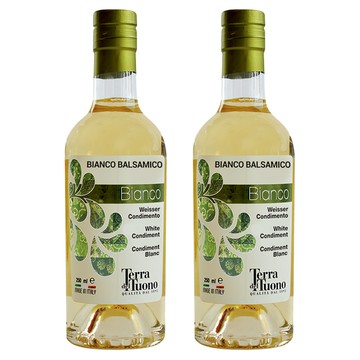 Terra del Tuono 雷霆之地 巴薩米克白醋 250ml 義大利原裝進口 沙拉料理好幫手  2瓶