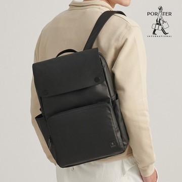 PORTER INTERNATIONAL - 沉著型格HARDY後背包 - 黑