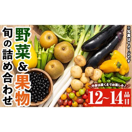 ふるさと納税 y358 野菜と果物旬の詰め合わせ(12〜14品目) 鹿児島県湧水町