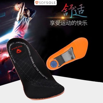 (免運)sofsole舒足速樂鞋墊支撐可用足弓支撐腳型鞋墊透氣舒適運動