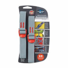 ├登山樂┤ 澳洲 Sea To Summit Tie Down Accessory Straps 2公尺鋁合金束物帶(帶寬：2公分) # ATDAS202.0)