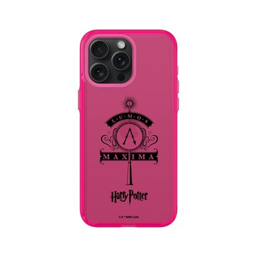 iPhone 15 Pro Max Clear 粉漾桃 - 哈利波特 Harry Potter - 咒語系列：終極發光咒