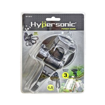 Hypersonic 車用大象強力掛勾 HP 3513 承重3KG  黑色  1個