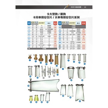 WIN五金 台灣製 安全片 各式吊鉤安全片 防滑蛇片 擋片 天車安全片 吊車安全片 鉤子安全片 多種規格歡迎選購