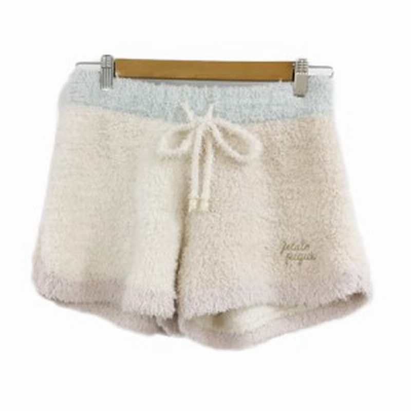 中古 ジェラートピケ パンツ ショート ルームウェア ナイトウェア パイル地 ウエストゴム F 白 ピンク ホワイト 通販 Lineポイント最大1 0 Get Lineショッピング