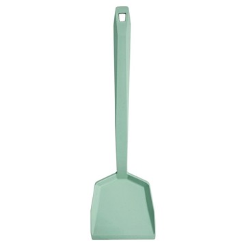 mama cook 媽媽廚 八角柄全矽膠炒鏟  1個  綠色