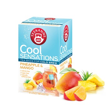 【TEEKANNE 恬康樂】鳳梨芒果水果茶 (2.5g x 18包/ 盒)｜無咖啡因 零卡路里