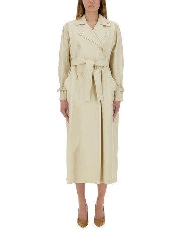 max mara double-breasted trench coat "ronco"