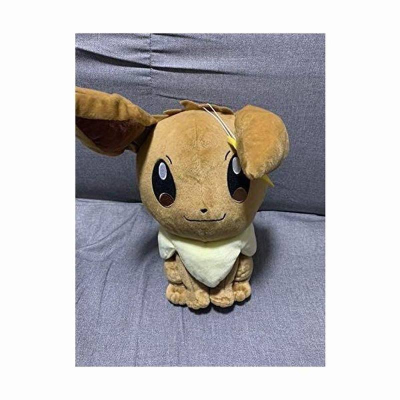 激安卸販売新品 ポケモン ポケットモンスター めちゃでか コロっとまんまる ぬいぐるみ つぶらなひとみ イーブイ タグ付き Pcinsurances Ie